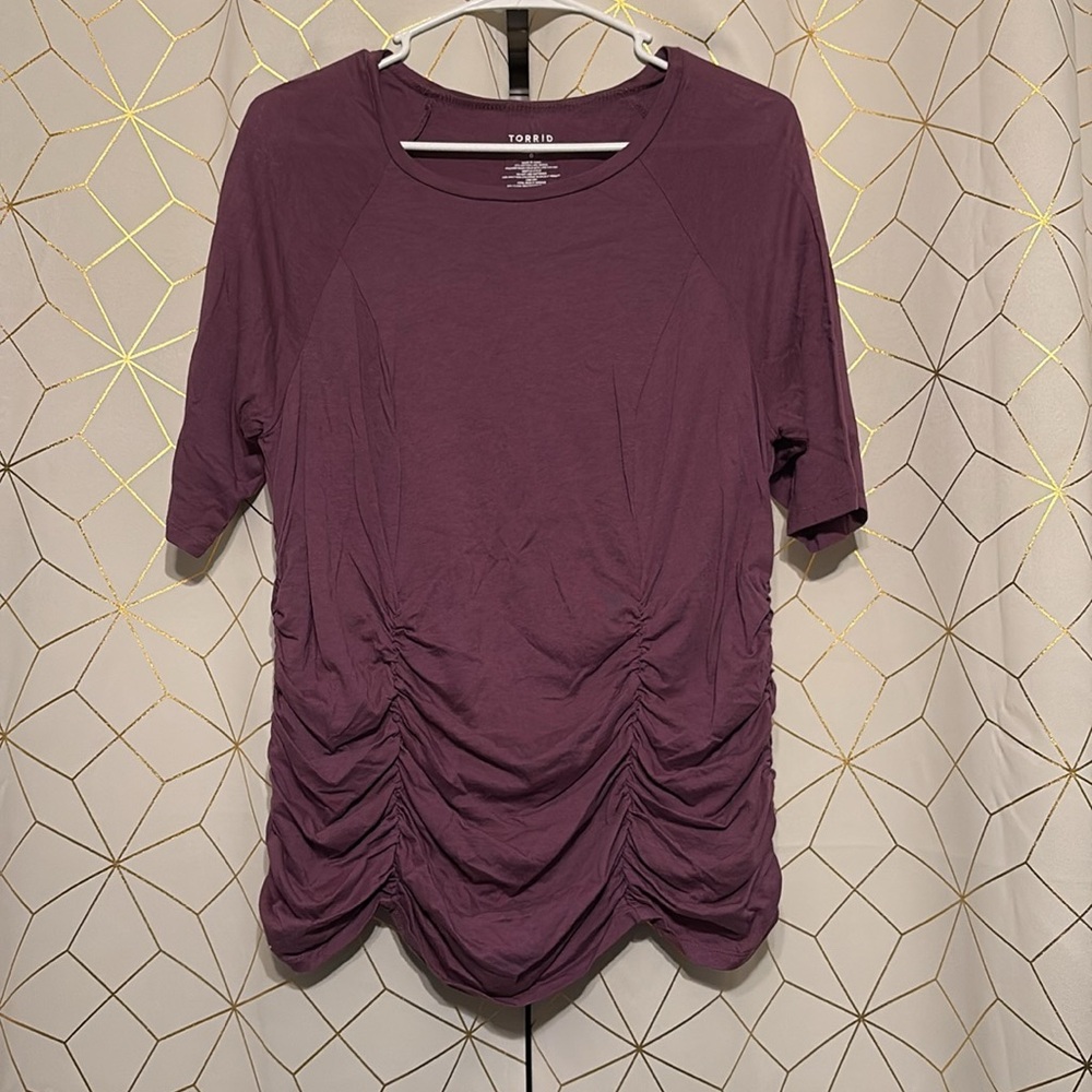 Rouched Active Shirt